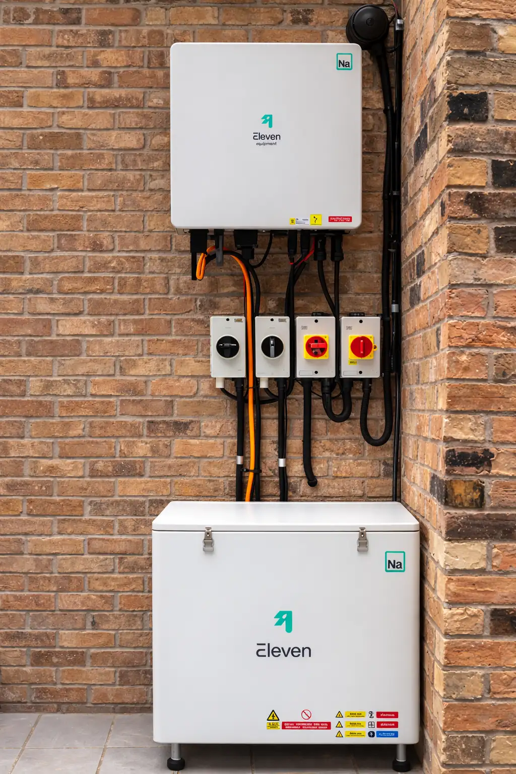 Eleven sodium battery storage system