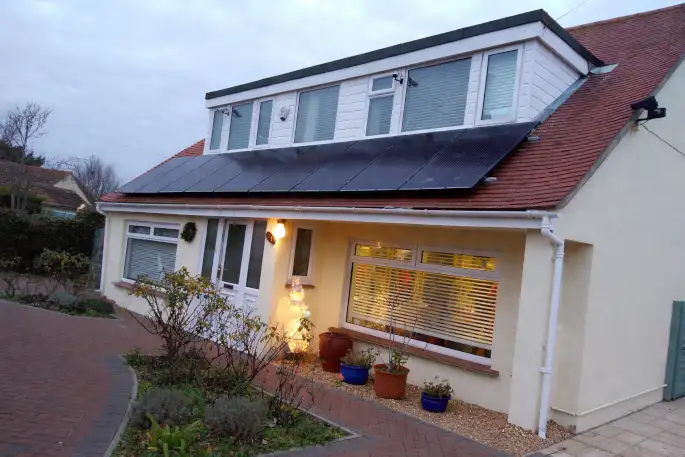 Solar PV installation in Sussex