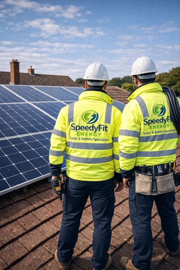 Solar PV installation in West Sussex by Speedy Fit