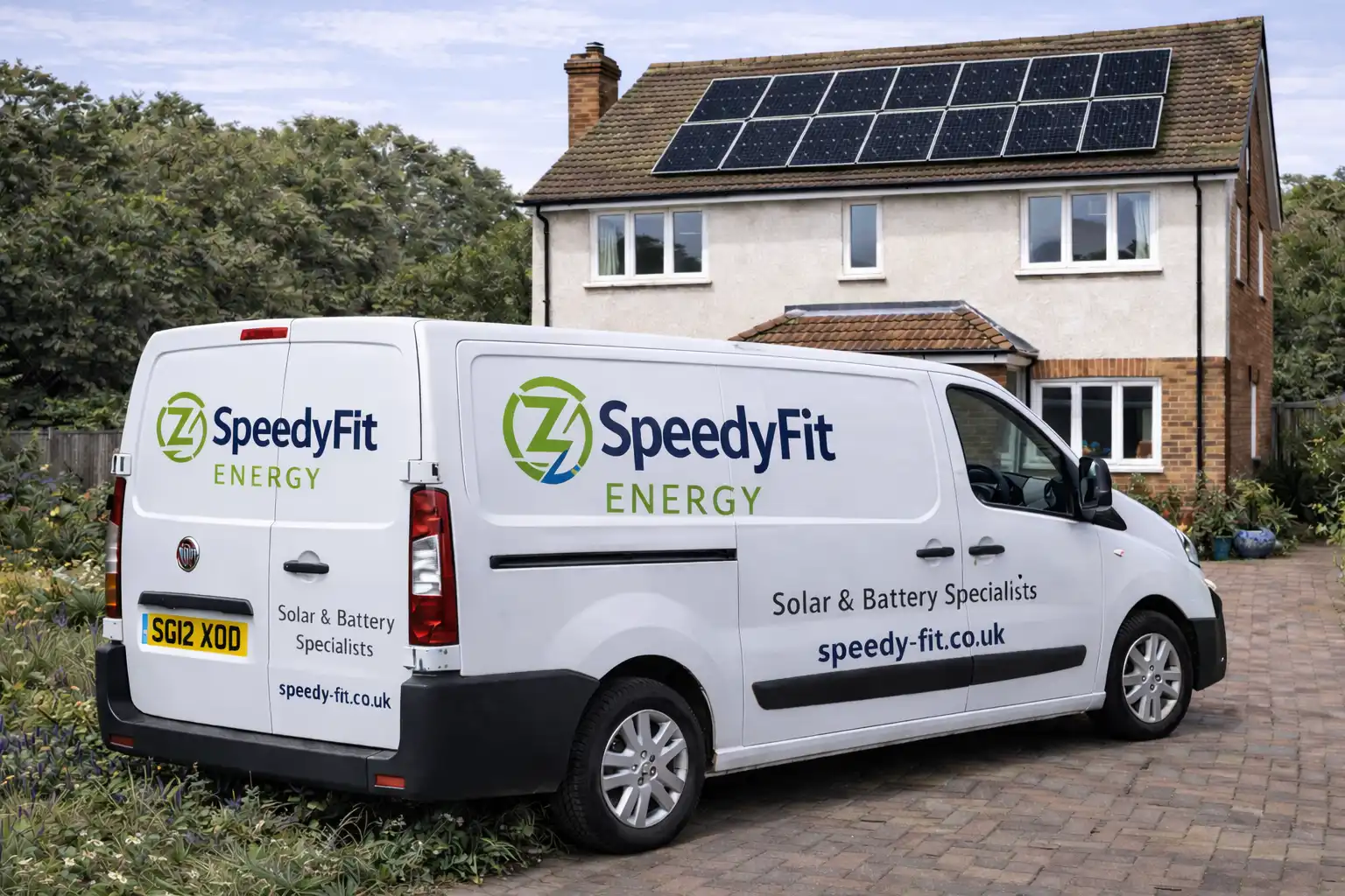Solar installation by Speedy Fit in Sussex