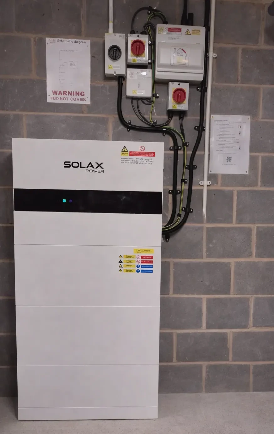 Hybrid inverter installation